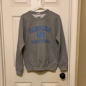 Gildan Gray Carolina Volleyball Hoodie